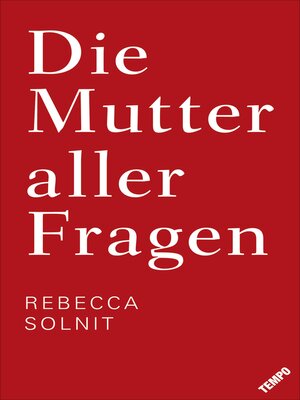 cover image of Die Mutter aller Fragen